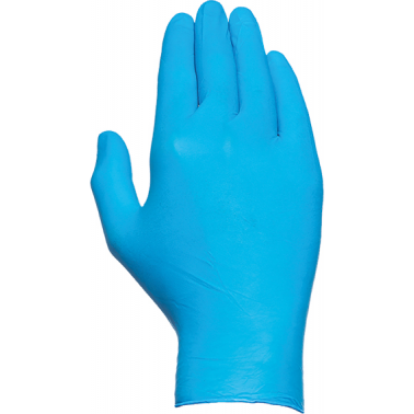 GUANTE 570 T-09/L DES.NITRILO AZUL C100
