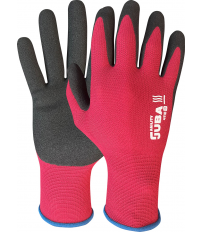 GUANTE AGILITY RIOJA H4118 T-10 GRANATE