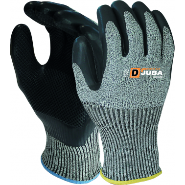 GUANTE FIBRA K-ROCK H4580 T-09 JASP./NGR