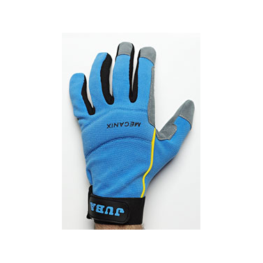 GUANTE CUERO SINT.MECANIX 270BL T-08 AZU