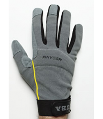 GUANTE CUERO SINT.MECANIX 270GY T-09 GRI