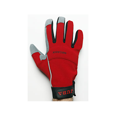 GUANTE CUERO SINT.MECANIX 270R T-08 ROJO