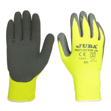 GUANTE NY./LATEX RUGO.REFLECTOR 258 T-08