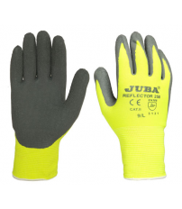 GUANTE NY./LATEX RUGO.REFLECTOR 258 T-09