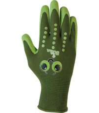 GUANTE NYLON NIÑOS H253 T-8Y VERDE