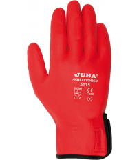 GUANTE NYLON/NITRILO FOAM H5115 T-07 ROJ