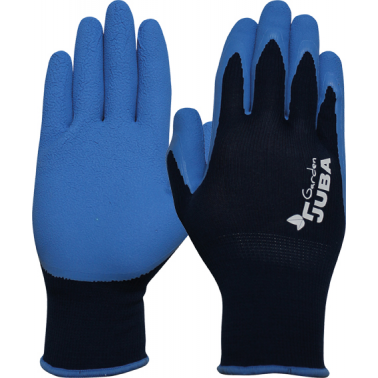GUANTE NYLON/LATEX H255 T-09 AZUL