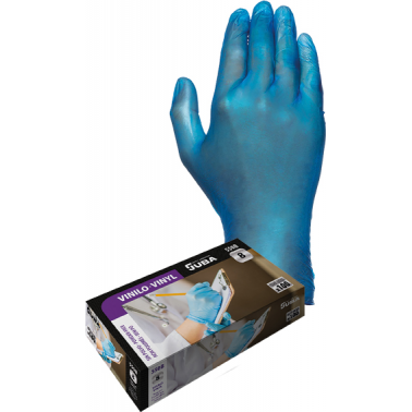 GUANTE DES.VINILO 550B T-L AZUL C100