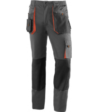 PANTALON TOP RANGE 961 T-L NEGRO/NARANJA