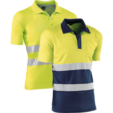 POLO A.V.AMARILLO/AZUL HV720BC T-M