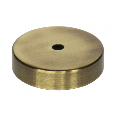I0296 FLORON DECORATIVO METALICO CUERO 80X15mm