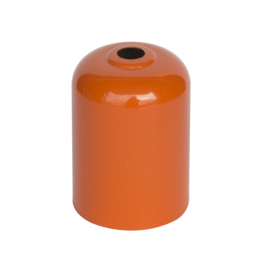 N126NA CUBRE PORTALAMPARAS DECORATIVO NARANJA 45X