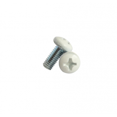 W204B JUEGO 2 TORNILLOS M4X10 BLANCO