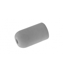 2204634 PORTALAMPARAS DECORATIVO E27 CEMENTO GRIS