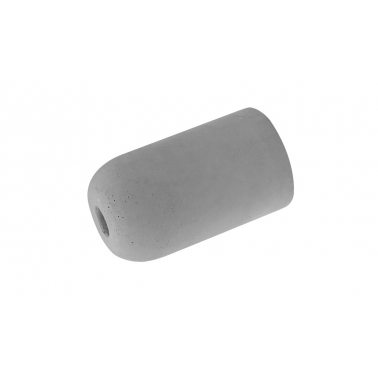 2204634 PORTALAMPARAS DECORATIVO E27 CEMENTO GRIS