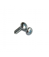 W20415 JUEGO 2 TORNILLOS M4x15 ZINC PARA FLORON MADERA