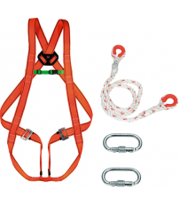 ARNES ANTICAIDA CLIMAX 28-C/28N CON CUERDA Y 2 MOSQUETONES