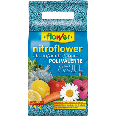 ABONO POLI.NITROFLOWER 10529 2,5KG AZUL