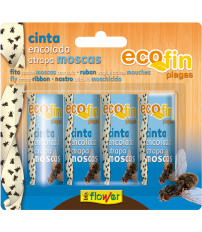CINTA ENCOLADA MOSCAS 70544 4PZ BLISTER