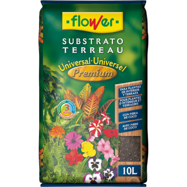 SUBSTRATO UNIVERSAL FLOWER PREMIUM 4-80007 10L
