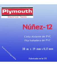 CINTA AISLANTE PVC 5075-10MX19MM VERDE