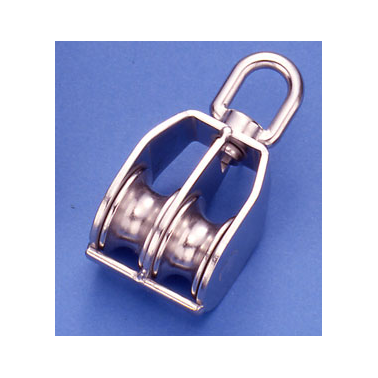 POLEA INOX DOBLE GIRATORIA 50MM