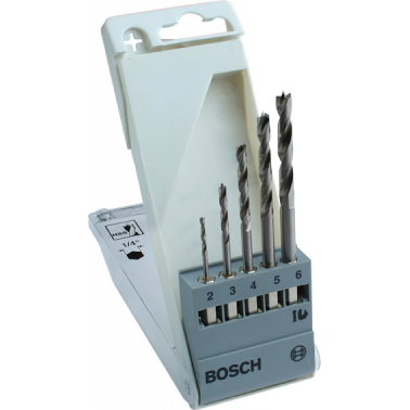 SET BROCAS BOSCH UNEO MADERA HEX.2-3-4-5-6