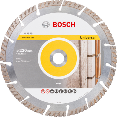 DISCO DIAMANTE GENERAL OBRA BOSCH 230X2,3X10