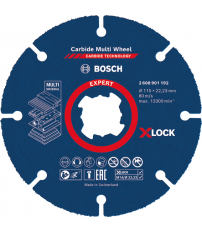 DISCO MULTIWHEEL EXPERT X-LOCK 115X22,23