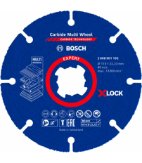 DISCO MULTIWHEEL EXPERT X-LOCK 125X22,23