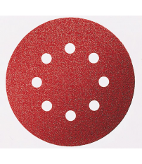 LIJA DISCO 8 PER.C/VEL.125X800 G120 BL5