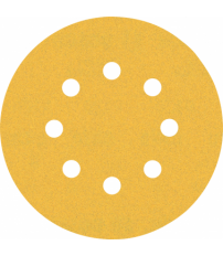 LIJA DISCO EXPERT 8P.C/V.125MM G080 BL50