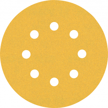 LIJA DISCO EXPERT 8P.C/V.125MM G080 BL50