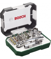 SET ATORNILLAR 26 PIEZAS CON CARRACA BOSCH