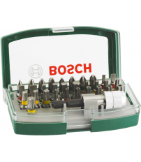 SET ATORNILLAR BOSCH 32 PIEZAS CON PUNTAS DE SEGURIDAD