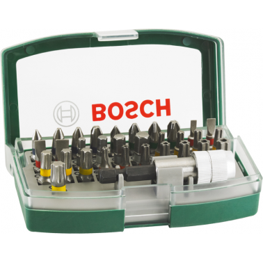 SET ATORNILLAR BOSCH 32 PIEZAS CON PUNTAS DE SEGURIDAD