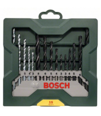 SET 15 BROCAS MIXTAS MINI-X-LINE
