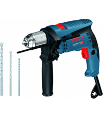 TALADRO PER. GSB13RE 601W+SET 3 BROCAS