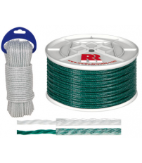 BOBINA CUERDA PLAST.FORRA.05MM/025MT BLA