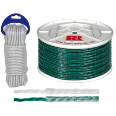 BOBINA CUERDA PLAST.FORRA.05MM/025MT BLA