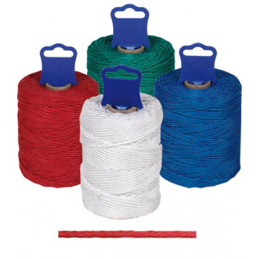 BOBINA HILO PP TRENZADO 8842-200MT VERDE