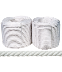 ROLLO CUERDA NYLON MATE 20MM-100MT BLANCO