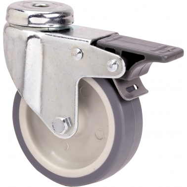 RUEDA TW0245 M10 Ã 50 FREN POL GOMA GRIS