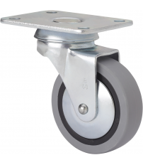 RUEDA TW0152 Ã 50 POLIAMIX GOMA GRIS