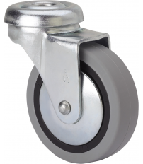 RUEDA TW0154 M8 Ã 30 POLIAMIX GOMA GRIS