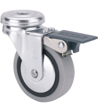 RUEDA TW0161 M8 Ã 40 FREN POL GOMA GRIS