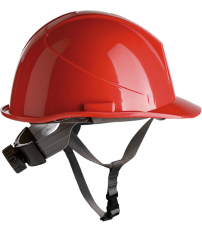 CASCO OBRA C/ROSCA+BARBUQ.80534 ROJO