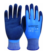 GUANTE LATEX RAINSOFT BICAPA G319 T-10