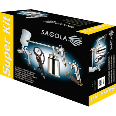 KIT PISTOLA PINTAR SAGOLA SUPER KIT