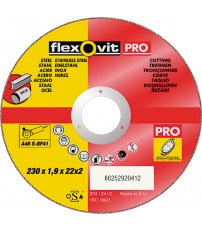 DISCO FLEXOVIT INOX A46SBF41 230X1,9X22